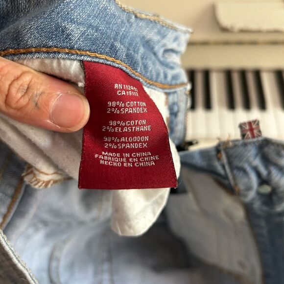 Makers of True Originals Light Blue Jean Shorts - Picture 13 of 16